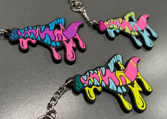 Slobbermaw Rubber Keychain
