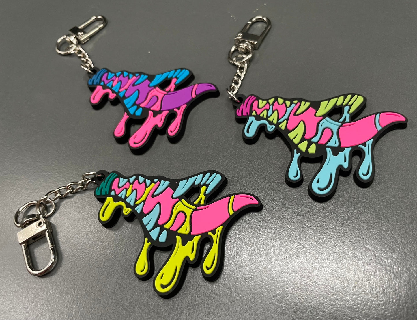 Slobbermaw Rubber Keychain