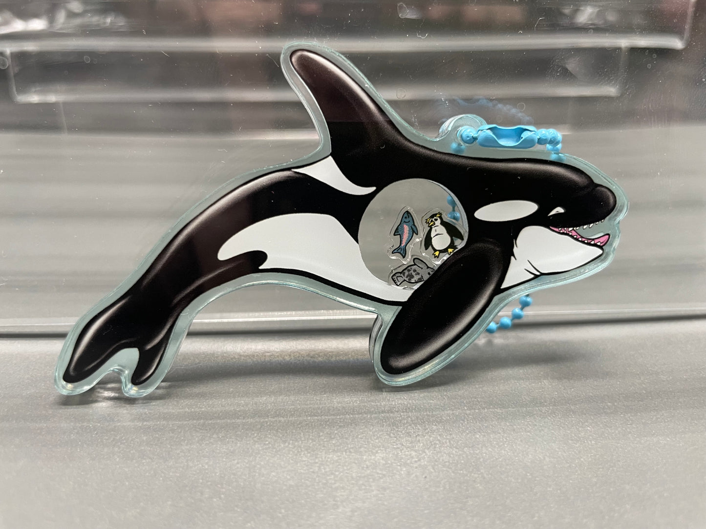 Belly of the Whale Shaker Keychain
