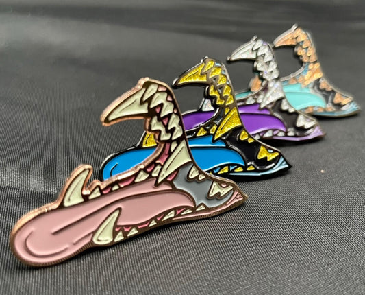 Maw Enamel Pin