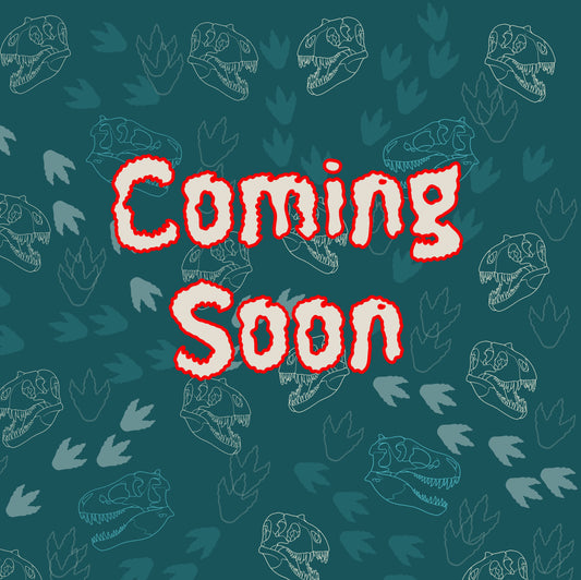 PREORDER - Cretaceous King Button-Up Shirt - Teal/Cream
