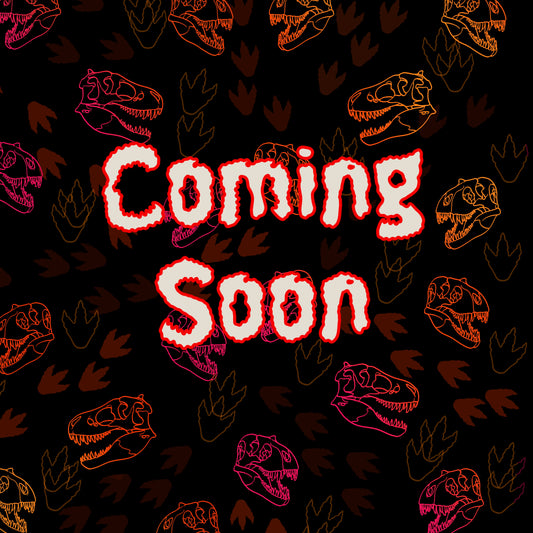 PREORDER - Cretaceous King Button-Up Shirt - Orange/Pink