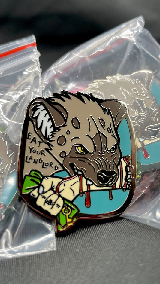 Eat Your Landlord Pin